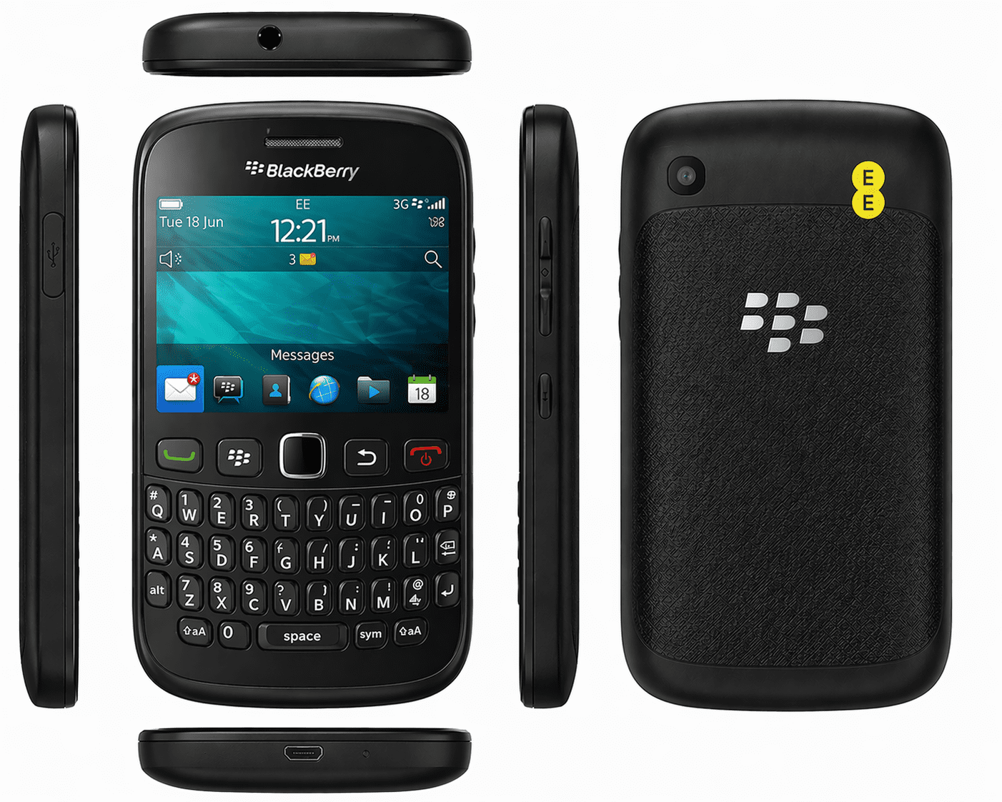 Blackberry 9720 Black EE