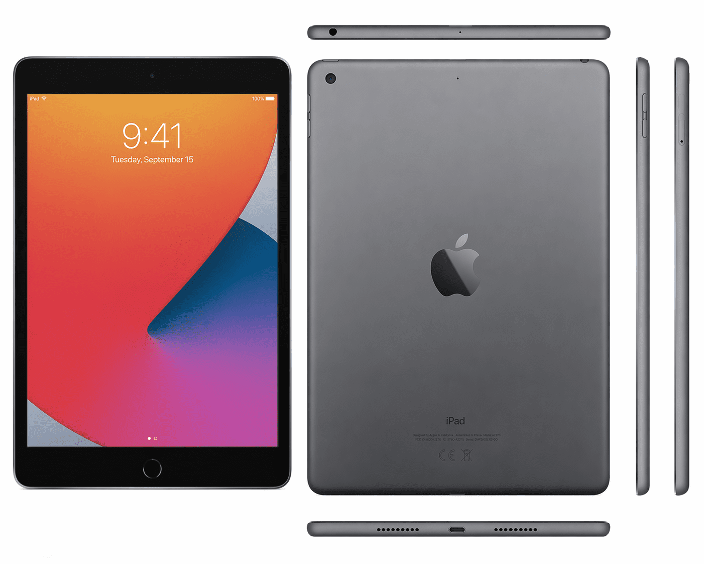 Apple iPad 8th Gen - Space Grey - Grade C