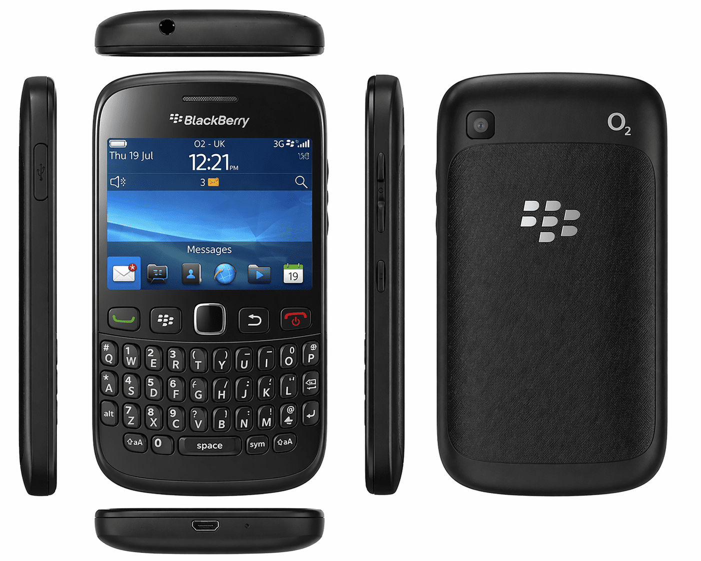 Blackberry 9720 Black O2
