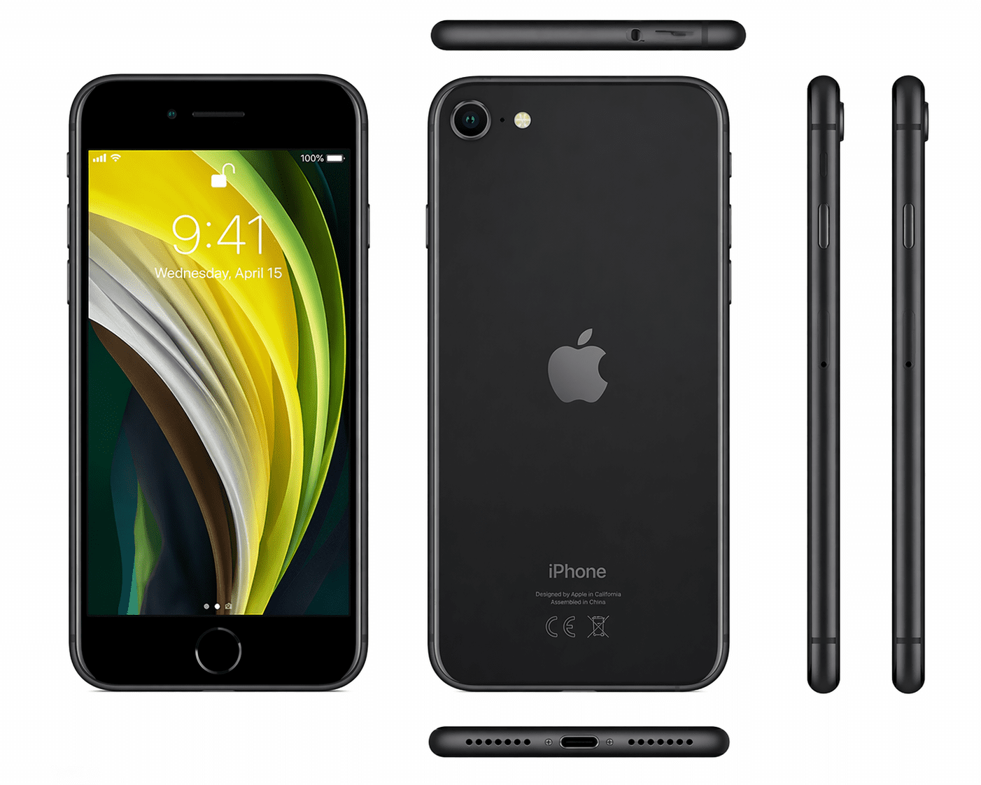 Apple iPhone SE 2020 - Black - Grade C