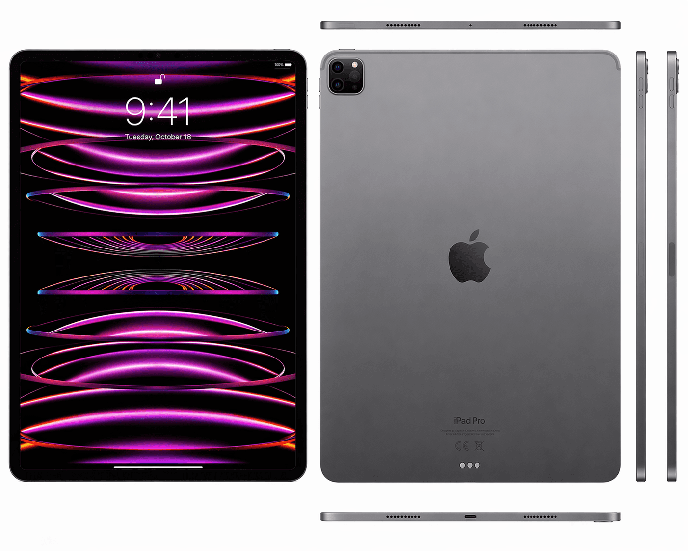 Ipad pro 6th gen 12.9 Space Grey 128GB