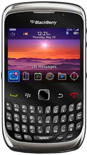 Blackberry 9300 Black Unlocked