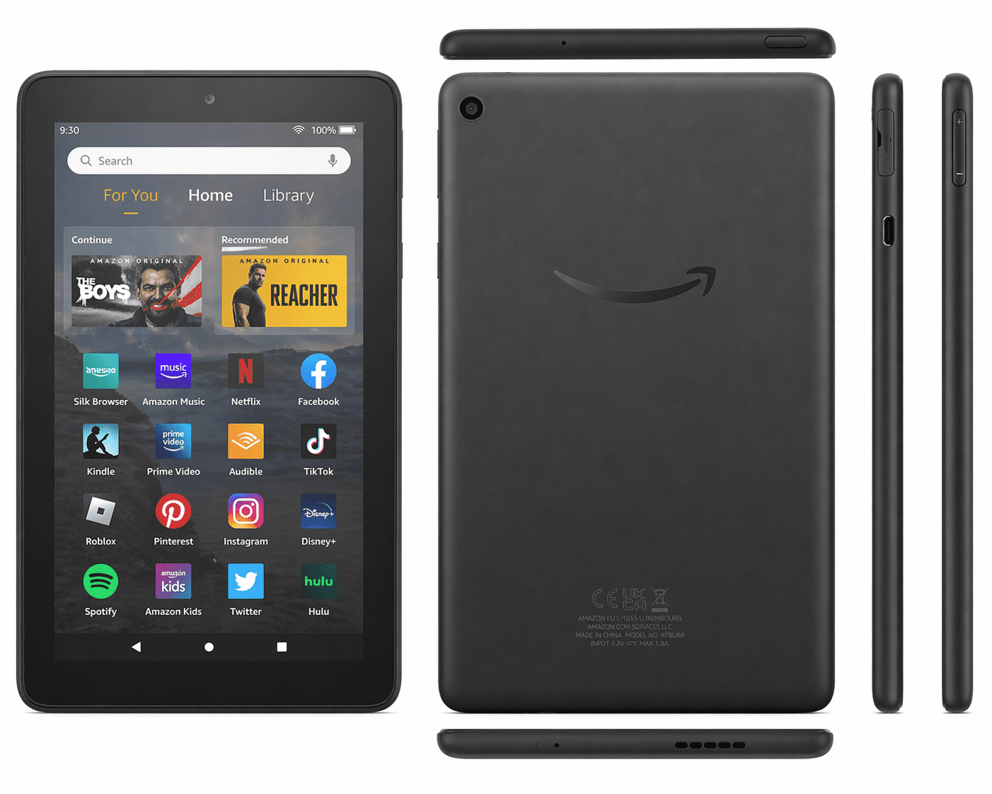 Amazon Kindle Fire 1st Gen Black 8GB