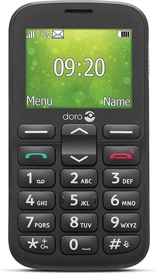 Doro 1360 Black Unlocked