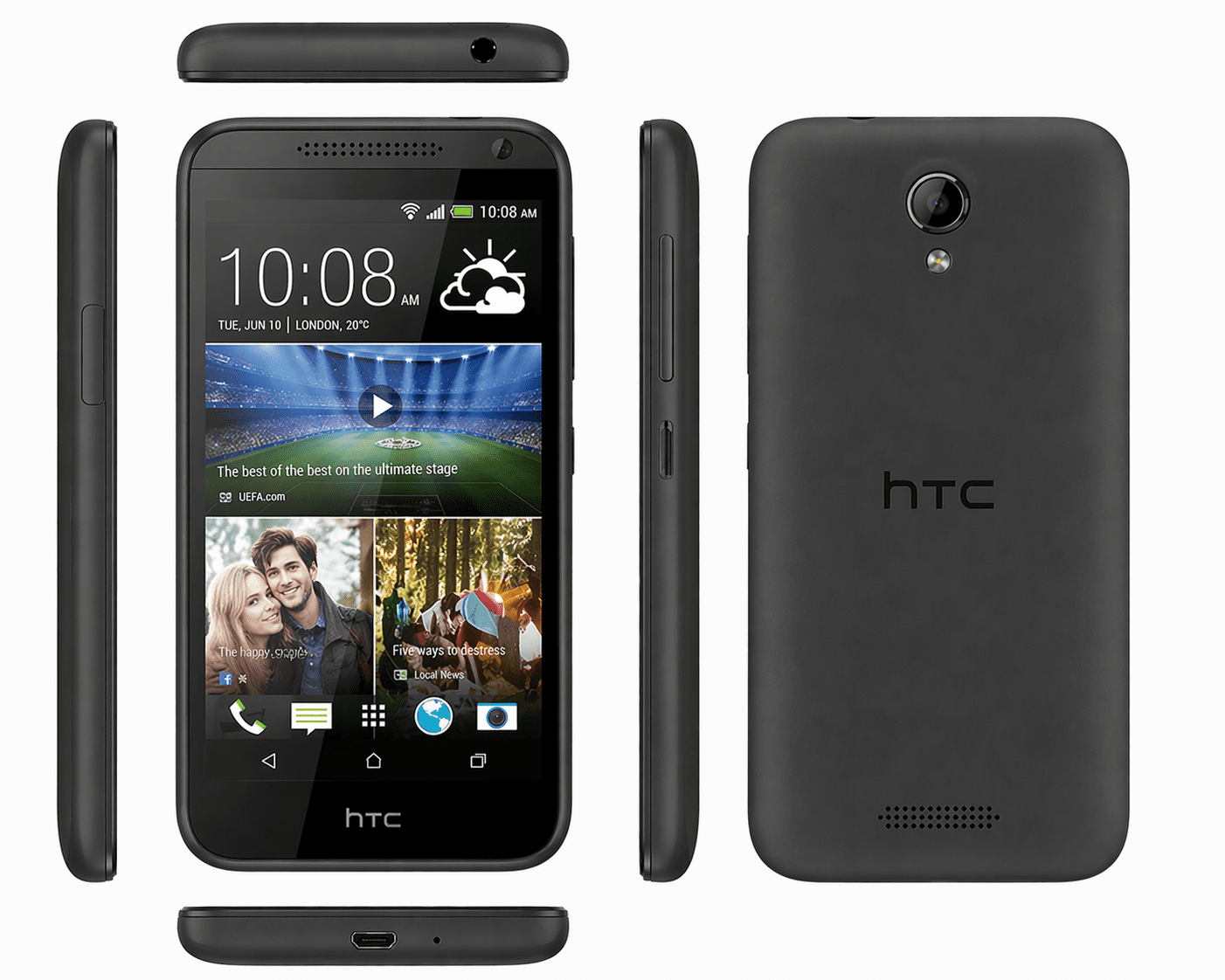 HTC Desire 320 Black 16GB Unlocked