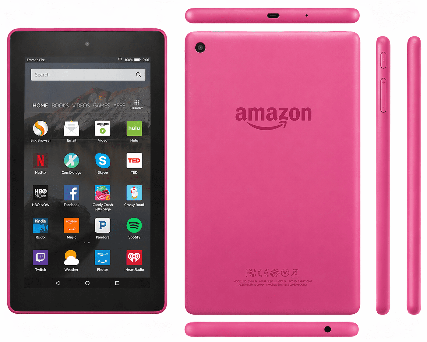 Amazon Kindle Fire 7 4th Gen PINK SQ46CW