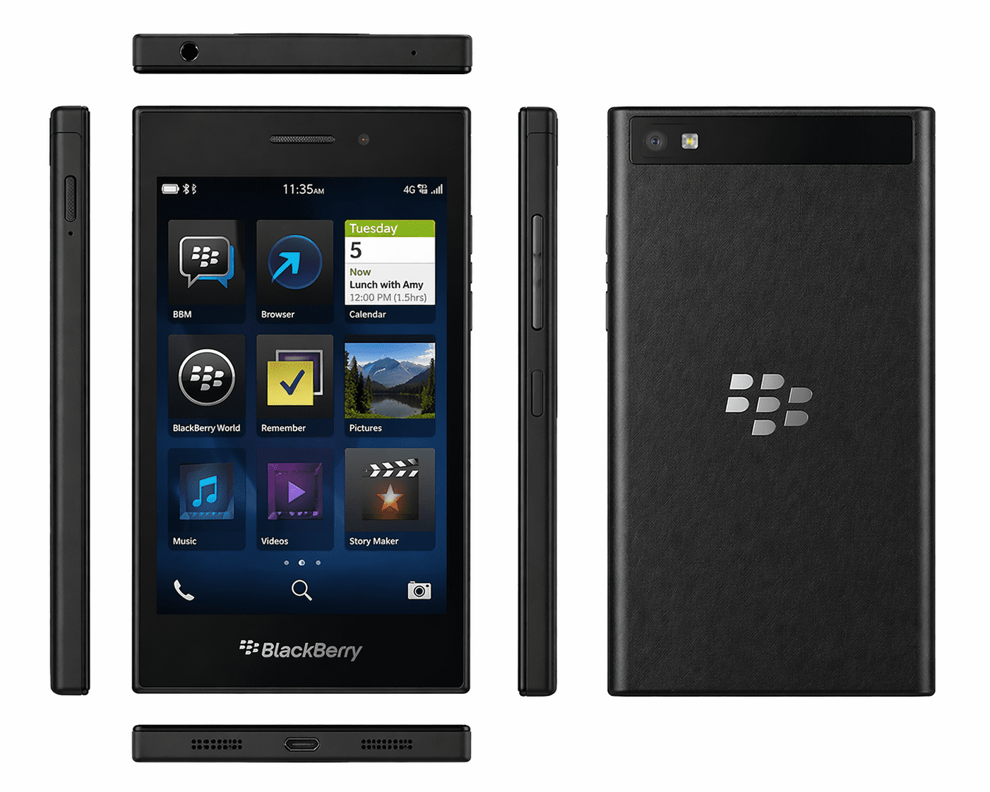 Blackberry Leap Black Unlocked