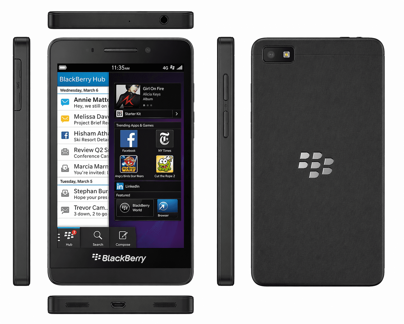 Blackberry Z10 Black Unlocked